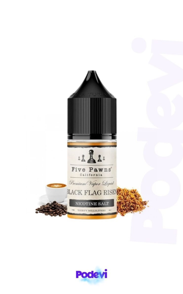 Five Pawns Black Flag Risen Salt Likit 30ML Sipariş Ver
