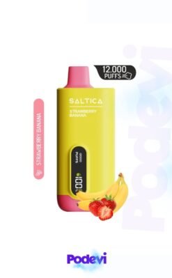 Saltica 12000 Strawberry Banana Aromalı Puff
