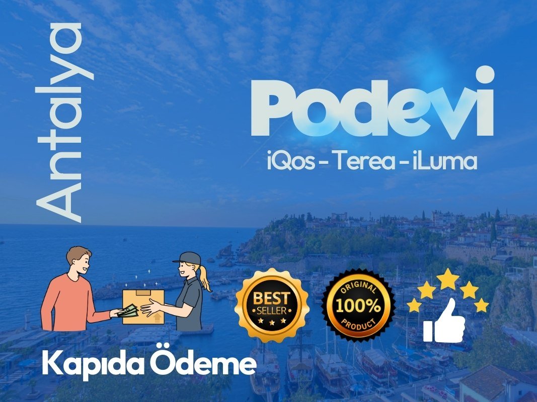 Antalya Lara iQos Terea ve iLuma modelleri Kapıda Ödemeli Satış Sitesi Güvenli Adres - PodEvi