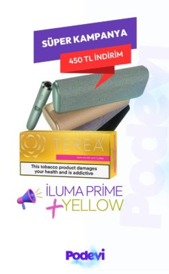 iQOS iLuma Prime ve TEREA Yellow İndirim Kampanyası